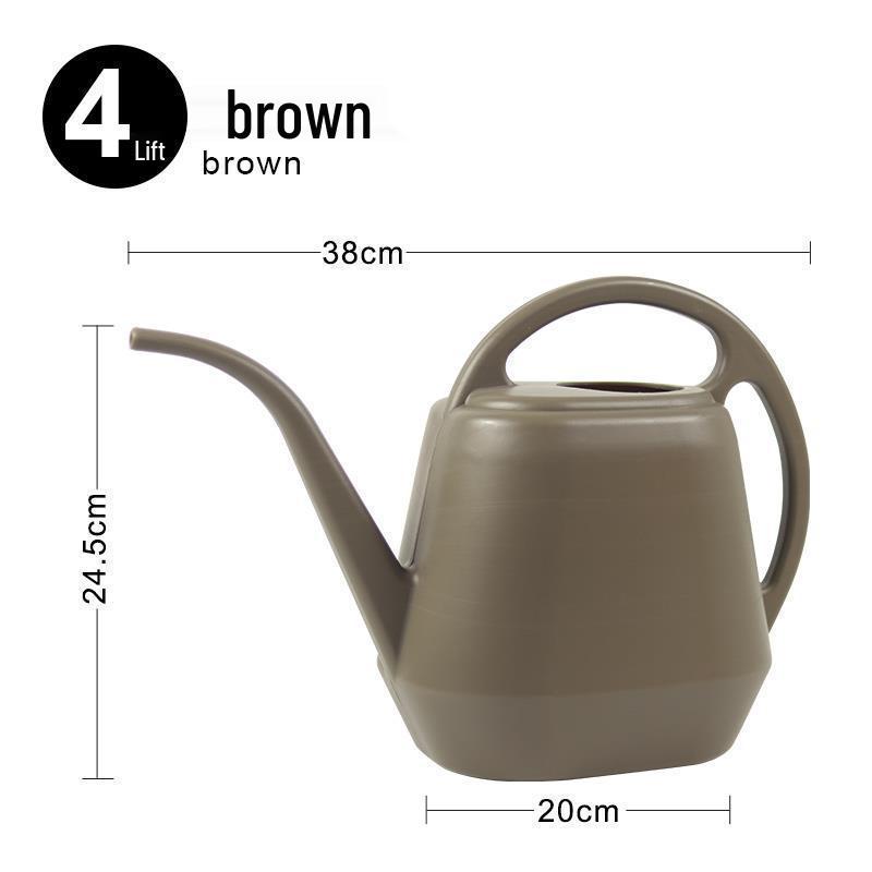 Durable Green Watering Can for Indoor/Outdoor Plants and Vegetables