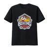 Mens BOXING EXTREME CLUB Funny T Shirt White Vintage Washed Soft Stylish Graphic Versatile Fashion Casual Top For Everyday Wear