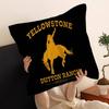 Yellowstone Dutton Ranch Pillow Cover for Bedroom Room and Living Room Sofa Decorative Cushion Cover