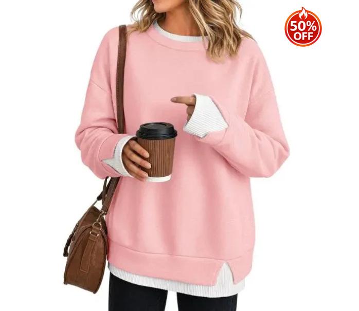 2025 Retro Oil Painting Long Sleeve French Shirt for Women