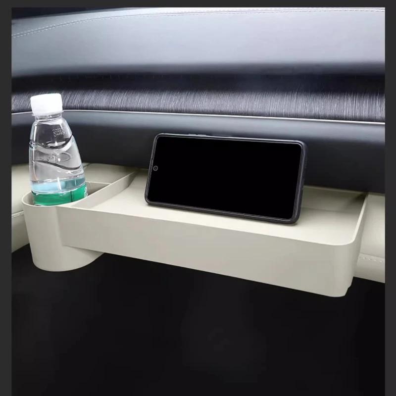 Co-pilot Water Cup Storage Box For NIO ES6 EC6 2023-2025 Central Control Small Table Board Modified Car Interior Accessories