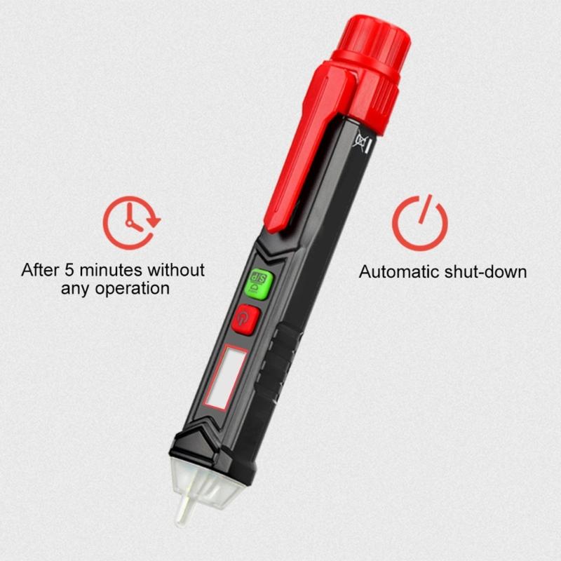 Voltage Tester/Non Contact Voltage Tester Adjustable Sensitivity Voltage Detector Tester Pen Live/Null Wire Tester
