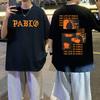 Rapper Kanye West Grafický Potisk Tričko THE LIFE OF PABLO Tričko Letní Pánské Dámské Hip Hop Móda Oversized Krátký Rukáv Trička
