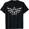 Nintendo Zelda Hyrule-Wappen Elementares Triforce Logo T-Shirt T-Shirt