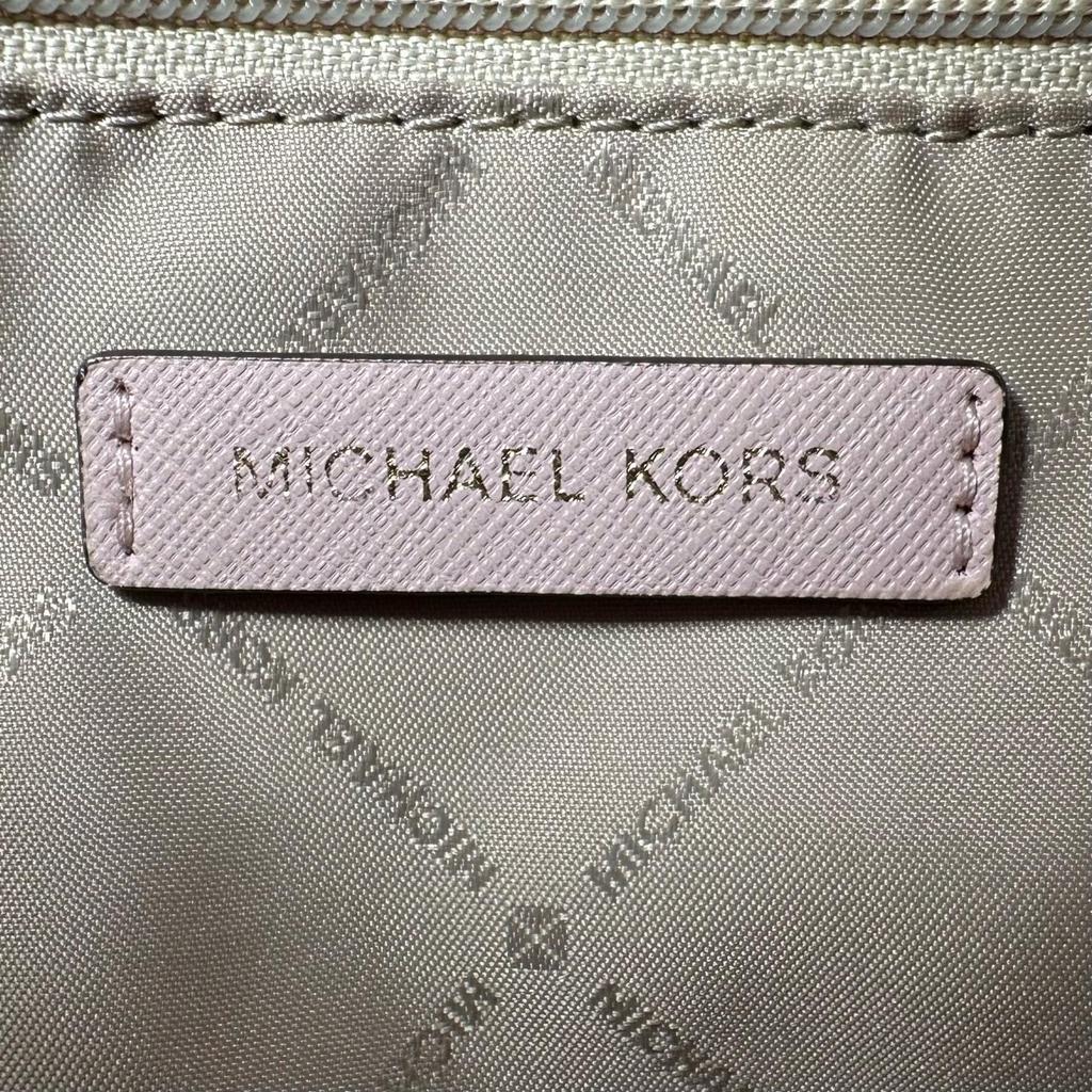 Michael Kors Selma Medium Messenger 35H8GLMM6L Shoulder Bag Light Pink Women Used