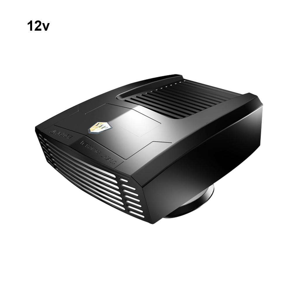 12V/24V Car Heater Car Windshield Fast Heating Defrost Defogger Portable Rotation Electric Heating Fan Dryer