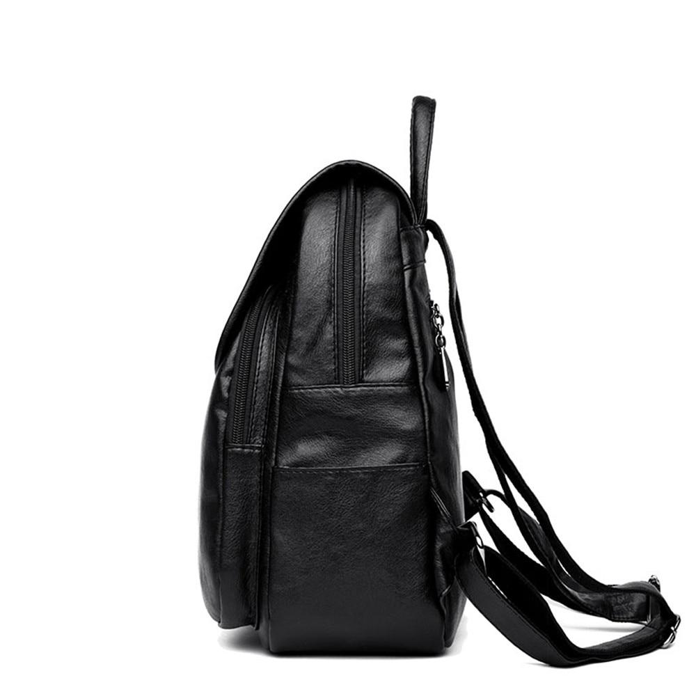 Hohe Qualität Frauen Tasche College Wind Schultasche Rucksack Mädchen Mochila Frauen Rucksäcke Leder