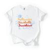 Saltwater Seashells Sunshine Shirt: Coastal Graphic Tee