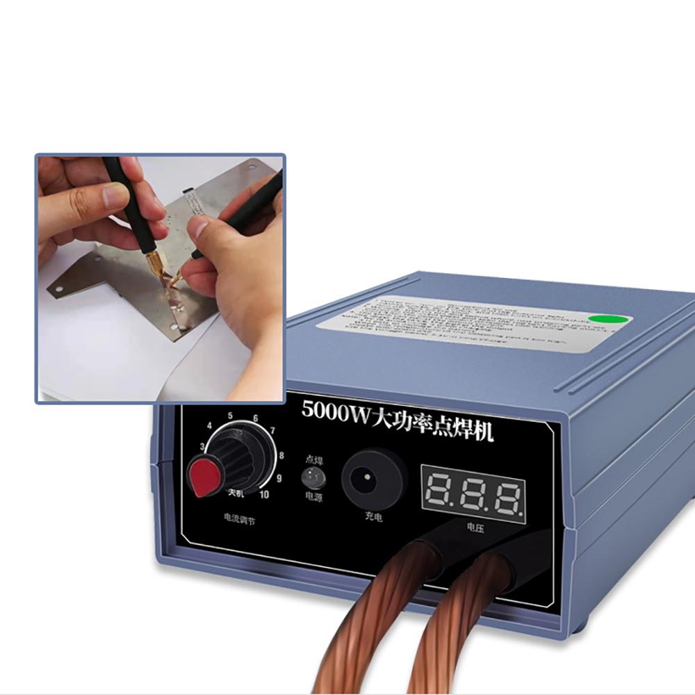 5000W Mini Spot Welder Machine DIY Kit 18650 Battery Spot Welding Pen Tools