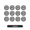 lijk1 Car Door Lock Keyhole Protection Sticker Door Lock Hole Cover Stickers For Volkswagen VW Golf 4 6 7 GTI Tiguan Passat B5 B6 B7 C