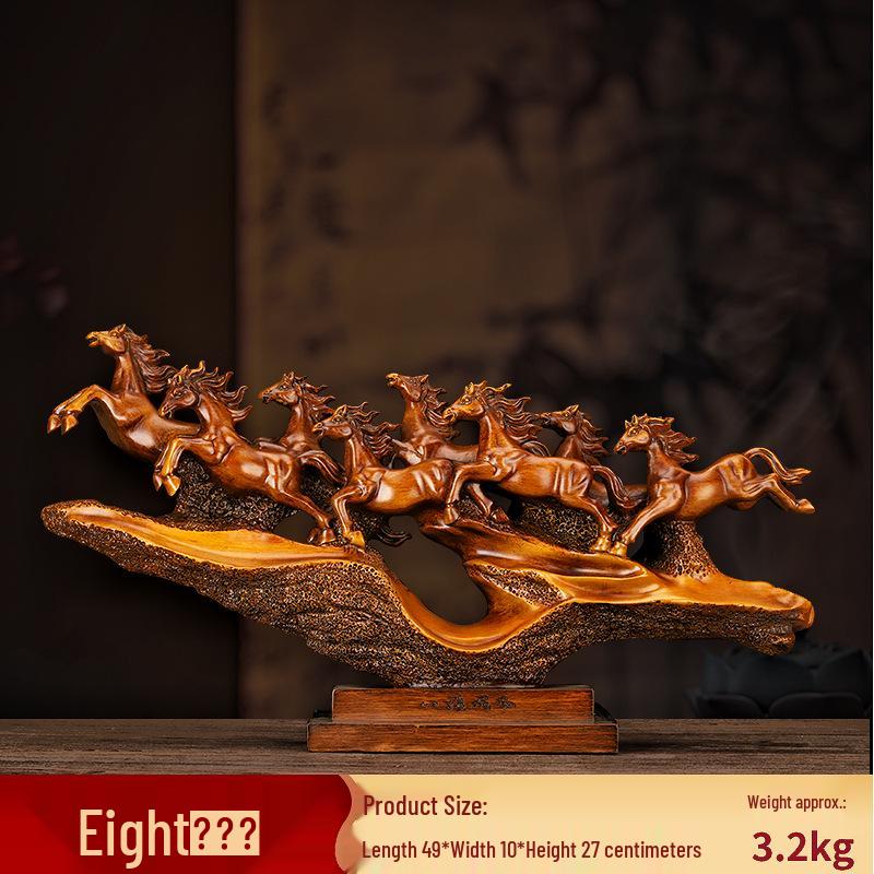 Bestseller Ma Dao Cheng Gong Pferdefigur - Perfekt für Foyer, Wohnzimmer, Weinschrank oder Büro; Ideales Einweihungs- oder Eröffnungsgeschenk.