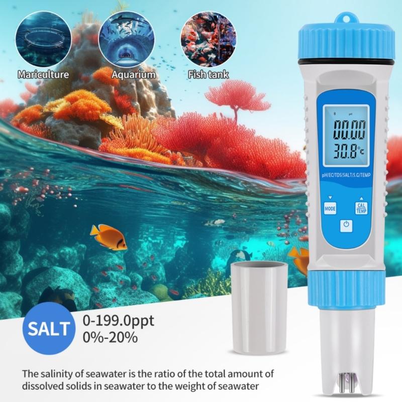 Wireless Digital Water Quality Monitoring Pen for Various Environment Accurate Online Detection Analysis Easy Field Use