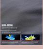 Men's Quick-Dry Detachable Hiking & Mountaineering Pants with Elastic Waistband and Team Logo.