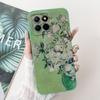 For Honor X6 X6a X6b Case Cover Silicone Cute Cartoon Cat Girl Luxury Flower Shockproof Phone Case For Honor X6a Back Cover Boys
