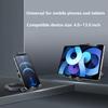 Xnyocn Ring Stand Holder for iPad Mini Air Pro 11" Xiaomi Tablet Mobile Phone Wall Mount Kitchen Smart Home 2in1 Bracket Support