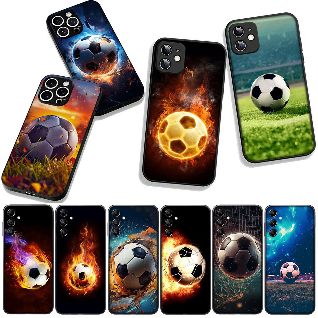 Football Sports Soccer Cover for Motorola Moto Edge 70 60 Fusion 40 NEO 20 Pro G Stylus G56 G96 G71 G73 G52 G41 G42 G50 G51 Case