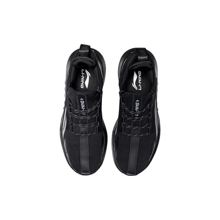 Li Ning Textile, Synthetic Leather, TPU Cushioning Breathable Rebound Low Top Casual Shoes Men's AGLP139-1