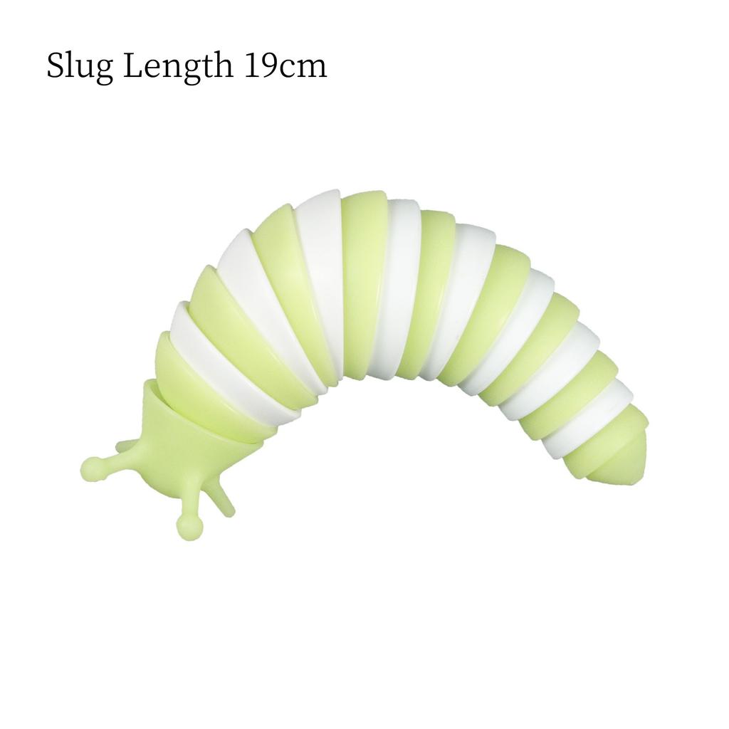 3D Slug Fidget Toy Colorful Slug Snail Creative Twist Anti Stress Toy All Ages Relief Anti-Anxiety Sensory Toys for Children