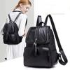 Backpack Female backpack Female fashion large capacity leisure travel bag length 26cm wide 12cm high 36cm