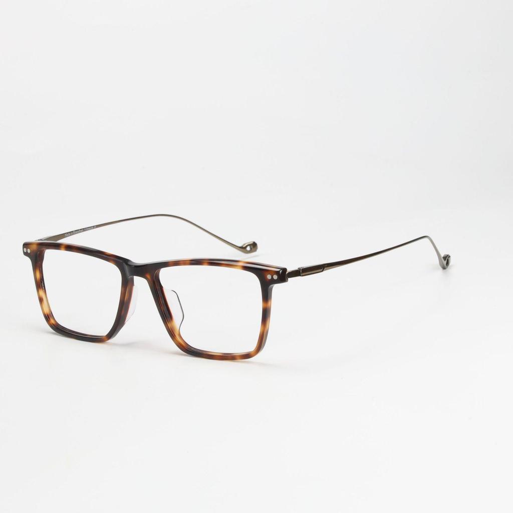 Unisex High-End Pure Titanium Eyeglass Frame for Prescription Myopia - Model 8166