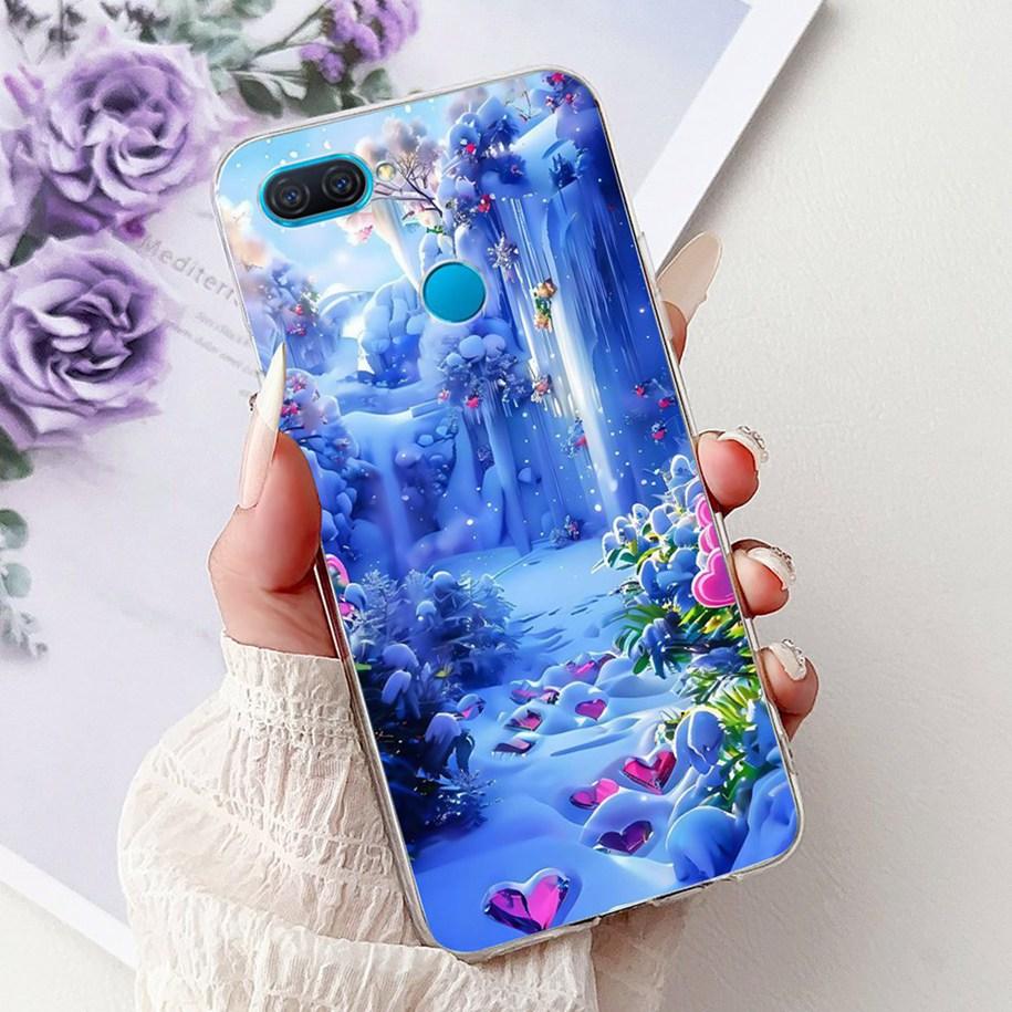 For OPPO A12 A5s AX5s Case New Fashion Butterfly Soft Slim Silicone Phone Back Cover For OPPO A7 AX7 A7N Funda OPPOA5s A 12 Capa