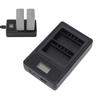 Camera Flash Charger Fit for VB26 VB26B VB30 Battery 5Wx2 Camera Flash Dual Battery Fast Charger with Smart Display