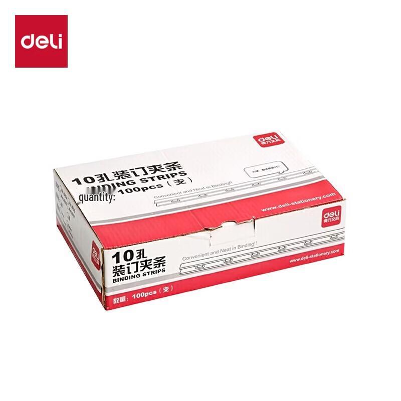 Deli 3825 10-Hole Plastic Binding Combs