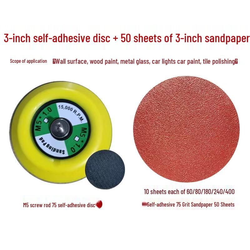 Mini 76mm (3") Angle Grinder Blade: Metal Grinding & Polishing Disc, Cutting Wheel 10mm Arbor.