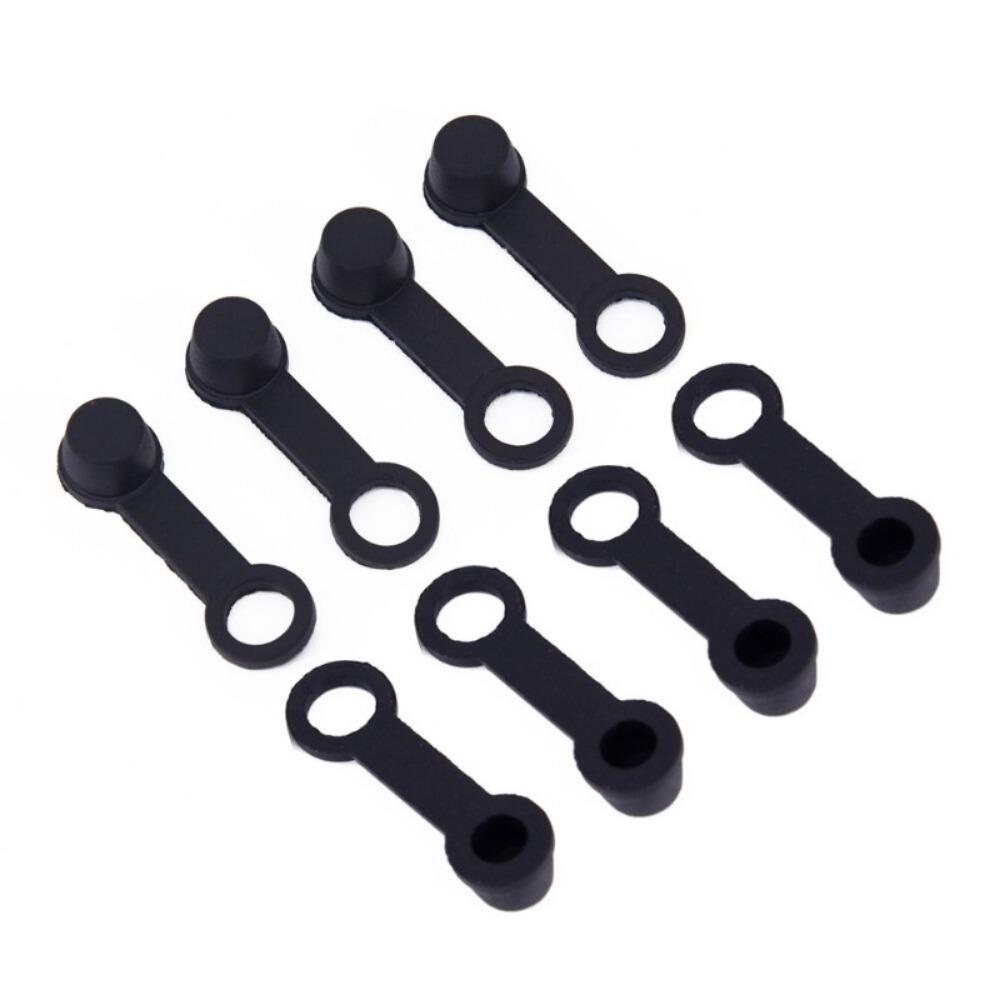 20 PCS Rubber Brake Bleeder Screw Cap with Dust Cover Protects Against Dirt and Moisture for Automotive and Motorcycle Use