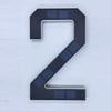Waterproof Solar House Number Light Modern LED Address Sign with Light Sensor for Outdoor Home Door Yard Wall Decoration Use Set
