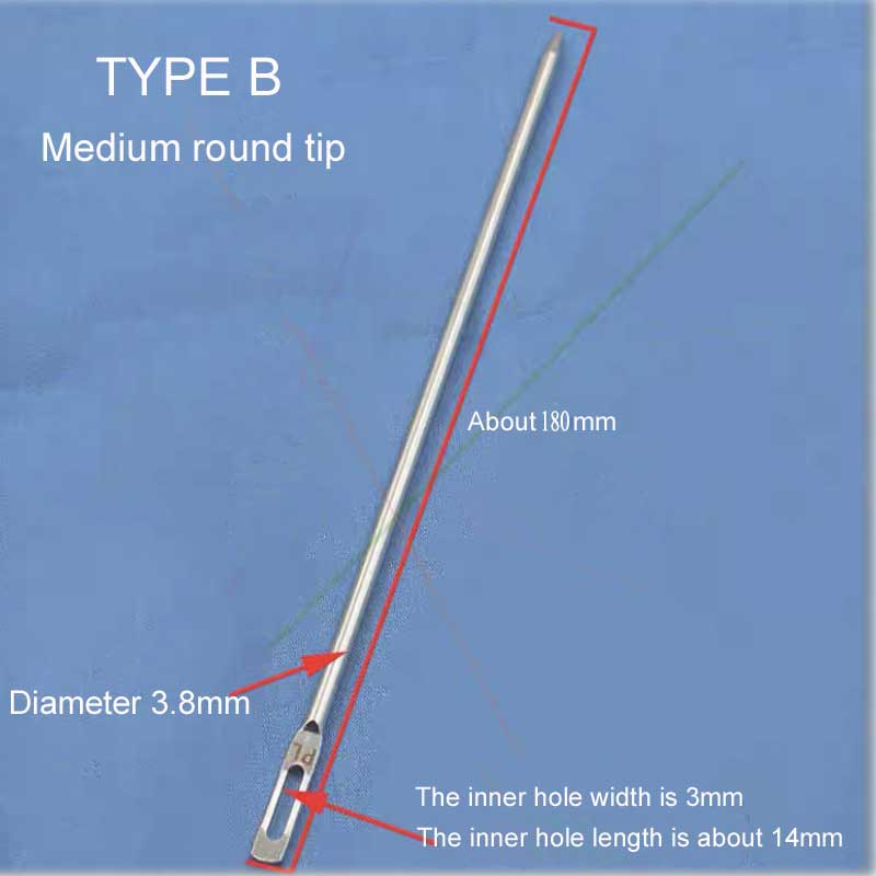 

Инструмент для заправки ремня 18/20/23 см pointed