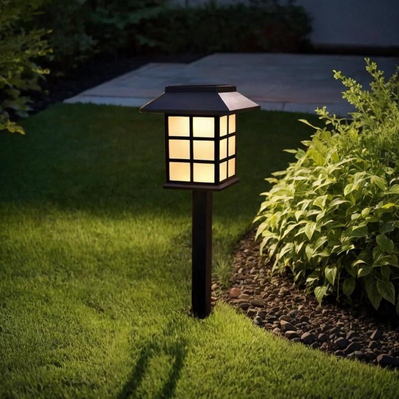 

2 шт. Солнечный садовый светильник для дорожки, уличный солнечный светильник, водонепроницаемое ландшафтное освещение для сада, двора, патио, дорожки, подъездной дороги, декора для кемпинга теплый белый