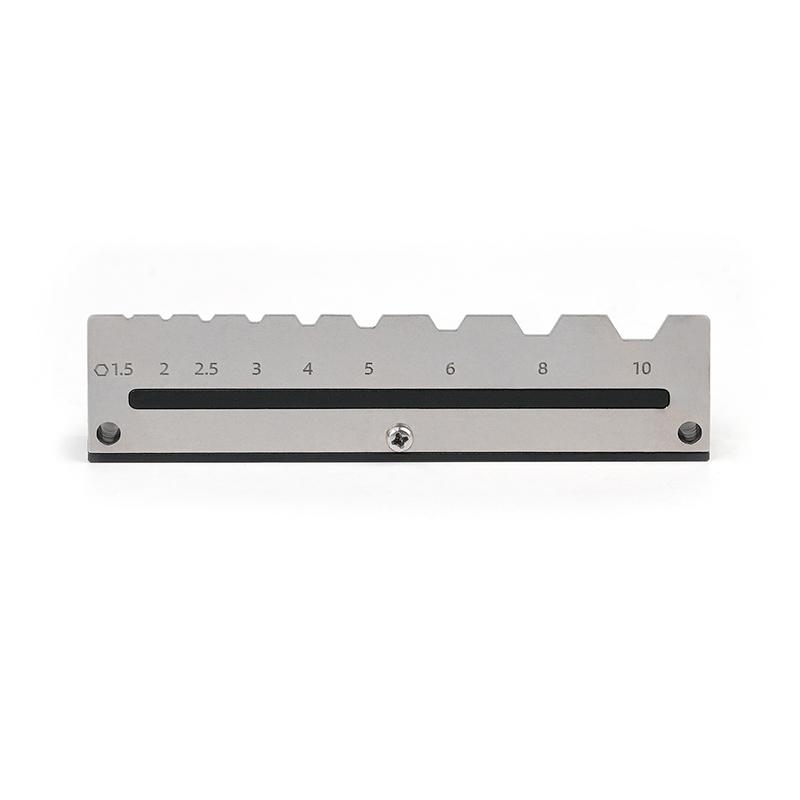 1.5-10Mm Hex Wrench Holder 9 Slot Wall Mount Wrench Storage Rack Wall Wrench Tray Woodworking Tool Hanging Organizer