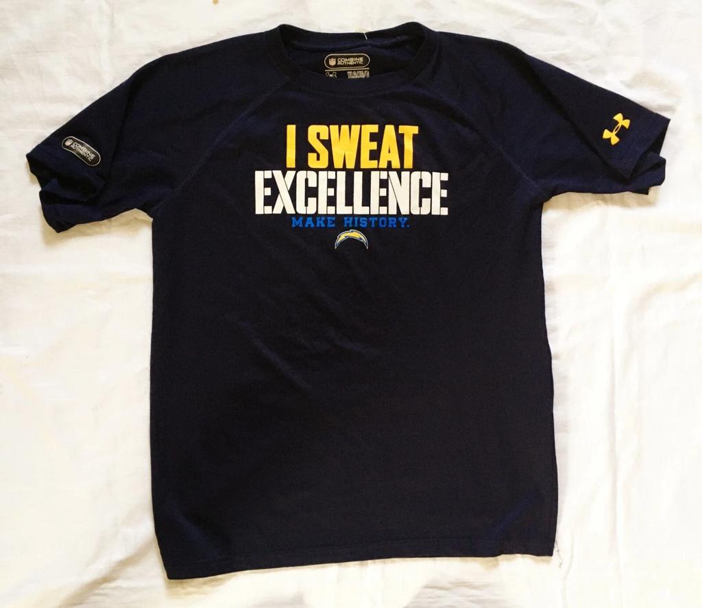 LA CHARGERS T Shirt Youth Large Polyester New Q72