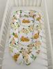 Baby cocoon, double-sided, playpen, swaddle, Premium BOBONO - in the forest
