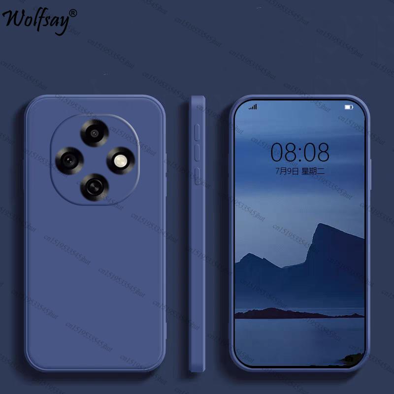 Case For Oppo F23 Pro Case Shockproof Original Liquid Silicone Back Case Oppo F23 Pro+ 5G Cover For Oppo F23 Pro Soft TPU Funda