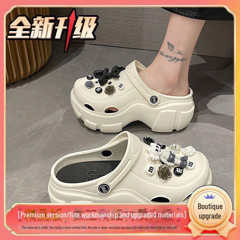 Cross-Border Cute Hat Coal Briquette & Shoe Accessories Set - Matching Shoe Buckle & Flower Set