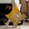 The Kiss Gustav Klimt Painting Cushion Cover Inches Farmhouse Decor Home Throw Pillow Covers For Couch Decorations