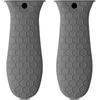 Patelai 2pcs Silicone Handle Cover for Cast Iron Skillet Kitchen Silicone Handles for Pots and Pans Non-Slip Pot Holder Sleeve for Fry Pan Griddles