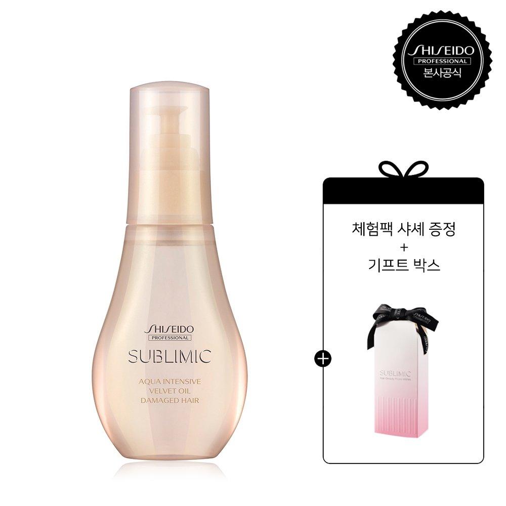 

[For damaged hair] Aqua Intensive Velvet Oil 100ml [Gifts: Gifts are subject to change]
