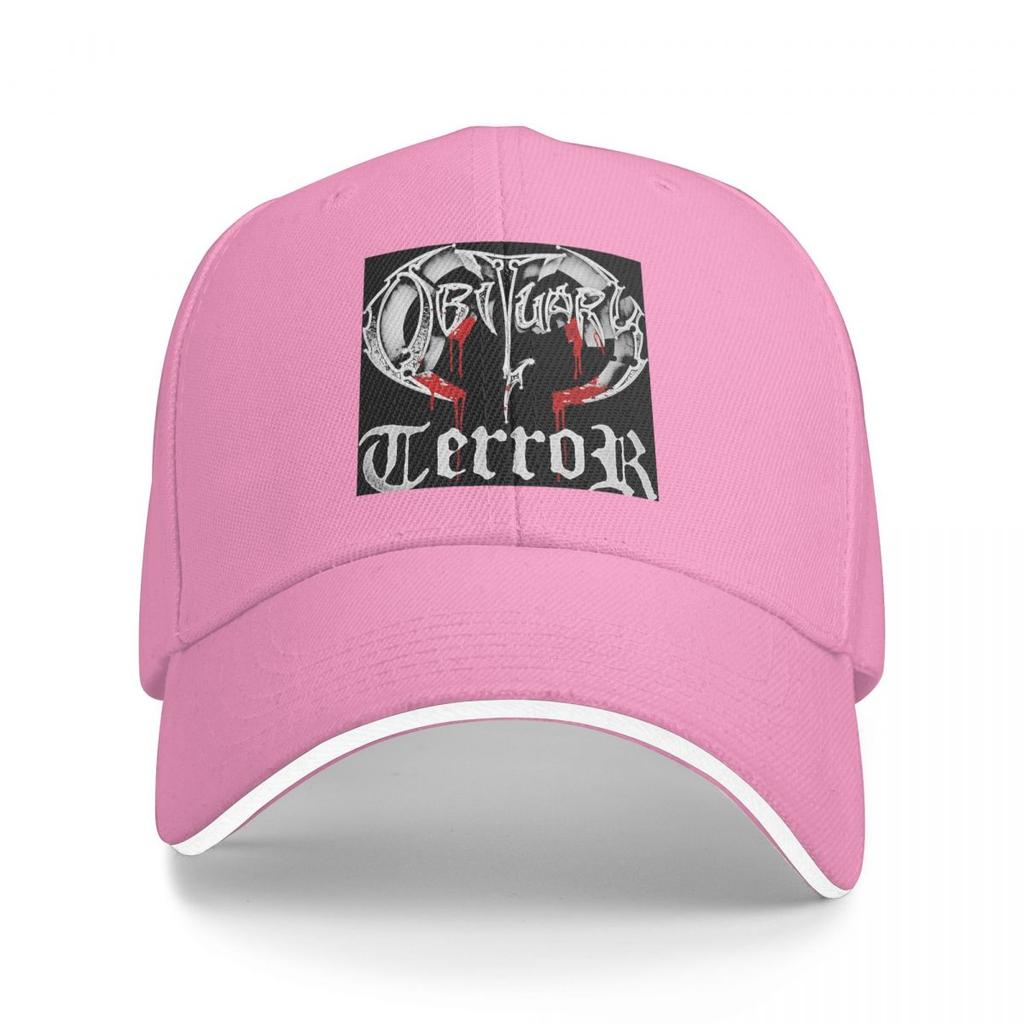 Unisex Baseballkepsar Dödsannons Death Metal Rockband Musik Utomhus Streetwear Sport Baseballkepsar Hip Hop Keps Casquette Hattar