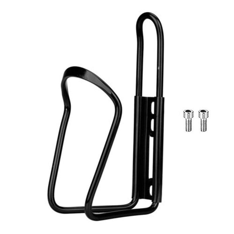 Aluminum Alloy Bicycle Bottle Holder with Screw Folding Cycling Drink Rack Bottle Solid Accessories for Mountain Bike Water Cage