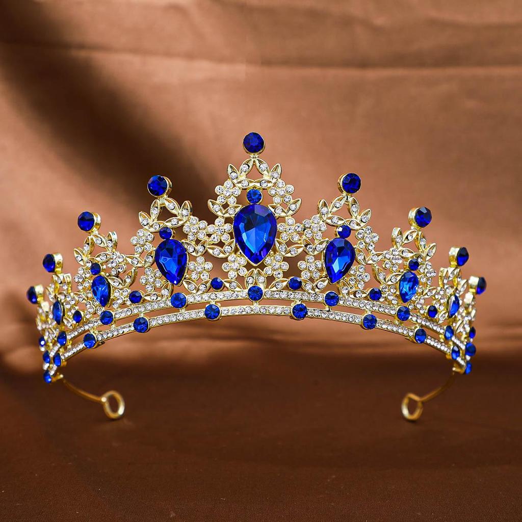 Bridal Crown Headpiece for Wedding, Birthday, Coming-of-Age Ceremony, Travel, Photography, and Dress Accessories