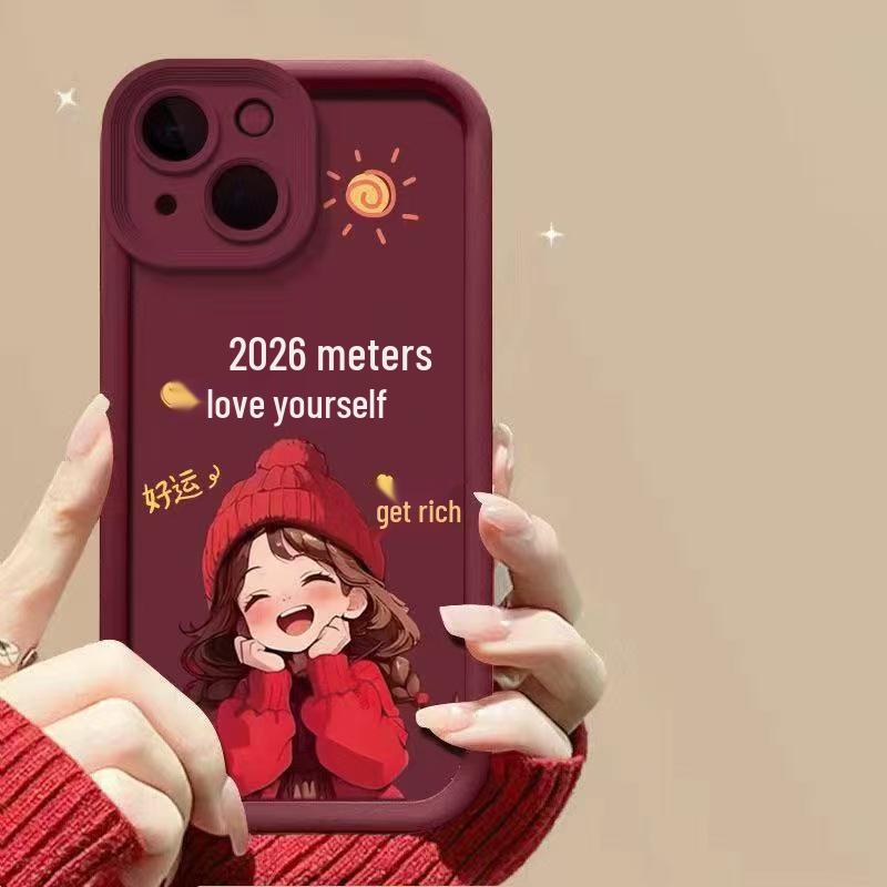 Love Yourself Phone Case for iPhone 13/14/15 Pro, 16 Pro Max, and Apple 17