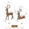 Nordische Licht Luxe Eland Rendier Beeldjes Woondecoratie Moderne Woonkamer TV-meubel Wijnkast Tafelblad Herten Beeldjes Ornamenten