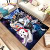 3D Gintoki Kagura Gintama Anime Area Rug,Carpet Rug for Living Room Bedroom Sofa Doormat Decoration, Kid Play Non-slip Floor Mat