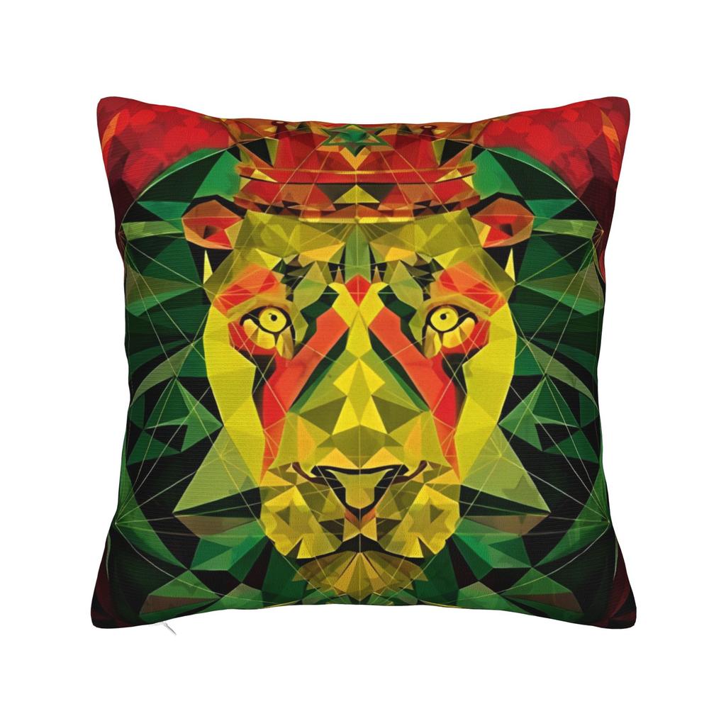 Flag of Reggae of Jamaica Pillowcase Polyester Cushion Cover Decorative Rasta  Pillow Case Cover Home Wholesale 40X40cm