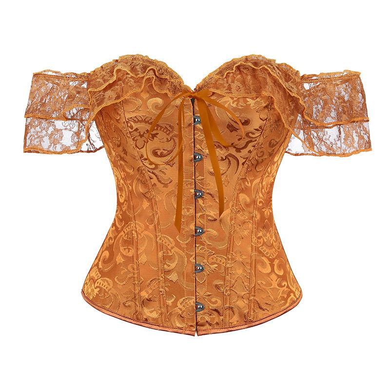 Korsetes augšdaļa sievietēm Renesanses Steampunk Bustier