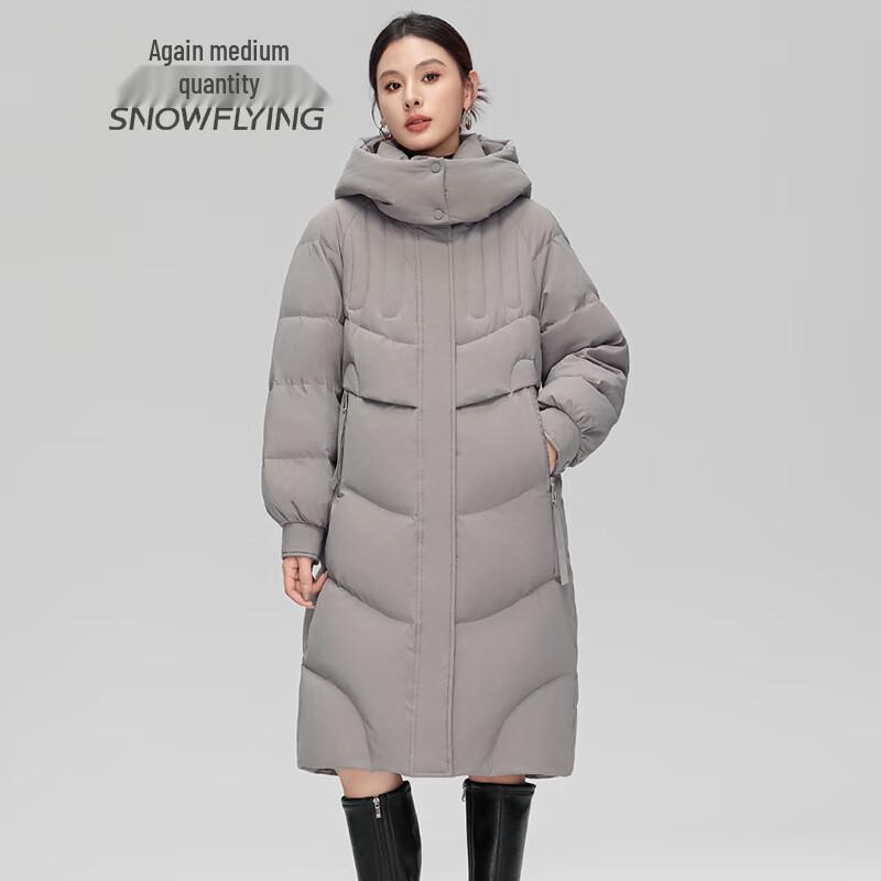 SNOWFLYING Women's Long Warm Down Puffer Coat