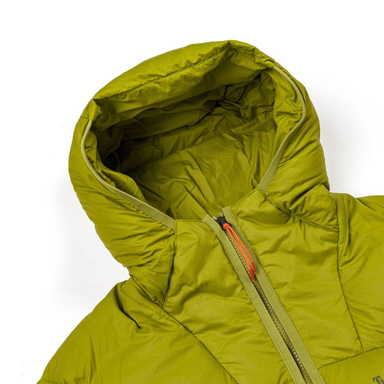 Timberland Goose Down Warm Water-Resistant Hooded Down Jacket Men Jackets Avocado-Green A5M6PEFO